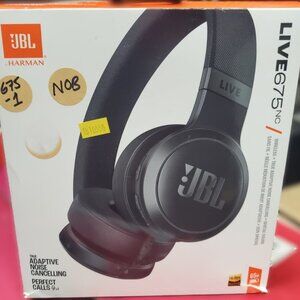 JBL Live 675NC Wireless True Adaptive Noise-cancelling On-Ear Headphones